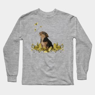 Cute yorkshire terrier Long Sleeve T-Shirt